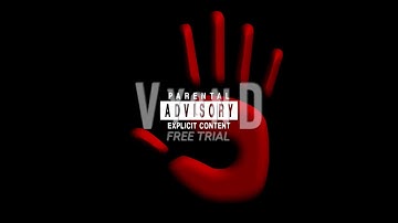 Parental Advisory Motion Graphic Warning Intro