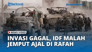 Israel KENA BATUNYA! IDF Jemput MAUT di Timur Rafah usai DIROKET Brigade Al Quds