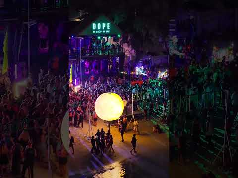 Full Moon Party Koh Phangan Thailand Party Fullmoon Beach Fyp 