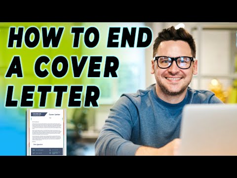 How To End A Cover Letter