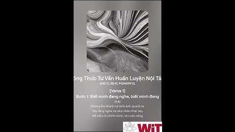 CÔNG THỨC TƯ VẤN & HUẤN LUYỆN NỘI TÂM