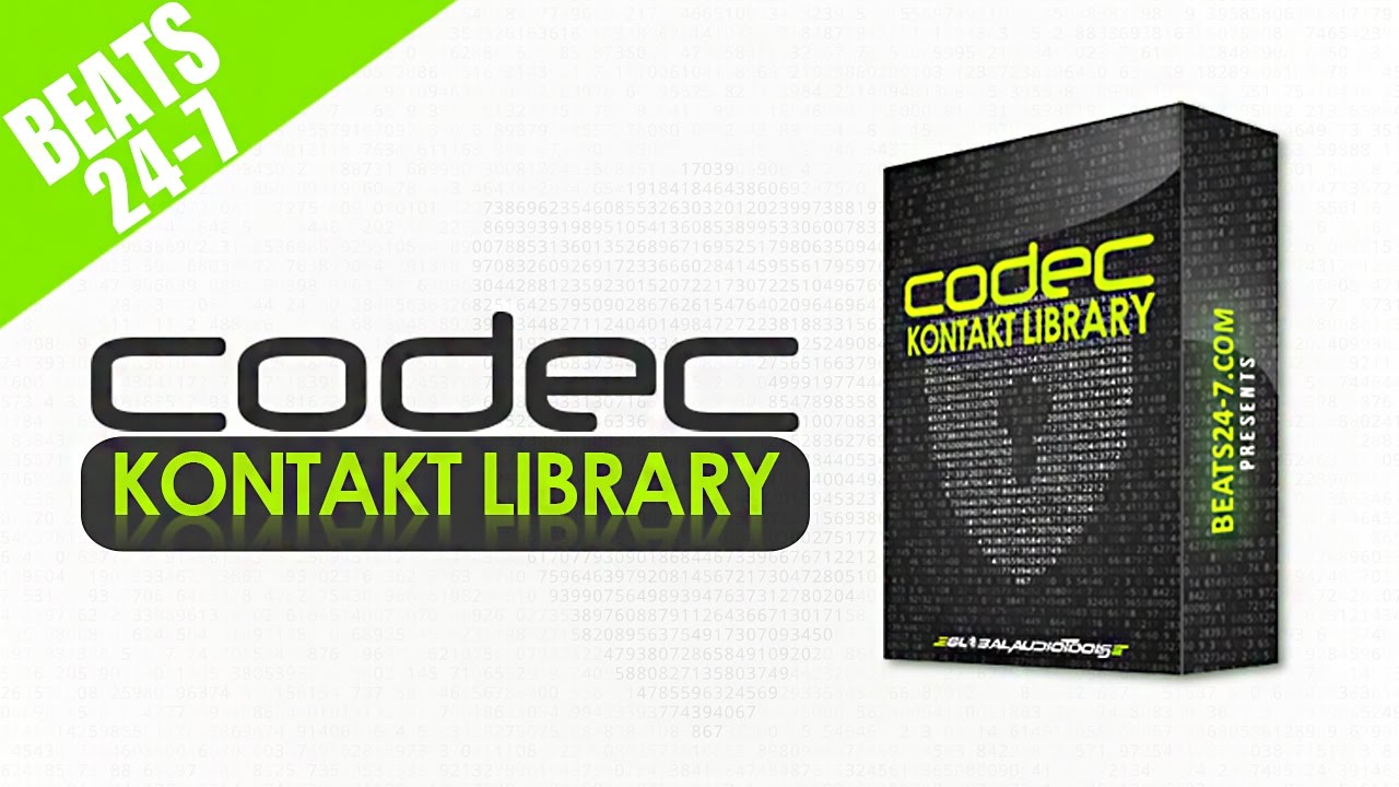 Codec Kontakt Library (Kontakt Preset Bank) Hip Hop & Trap Sound