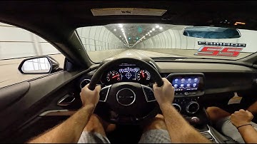 Camaro SS 1LE POV Tunnel Run [4K] | 6th Gen Camaro SS 1LE PURE SOUNDS!