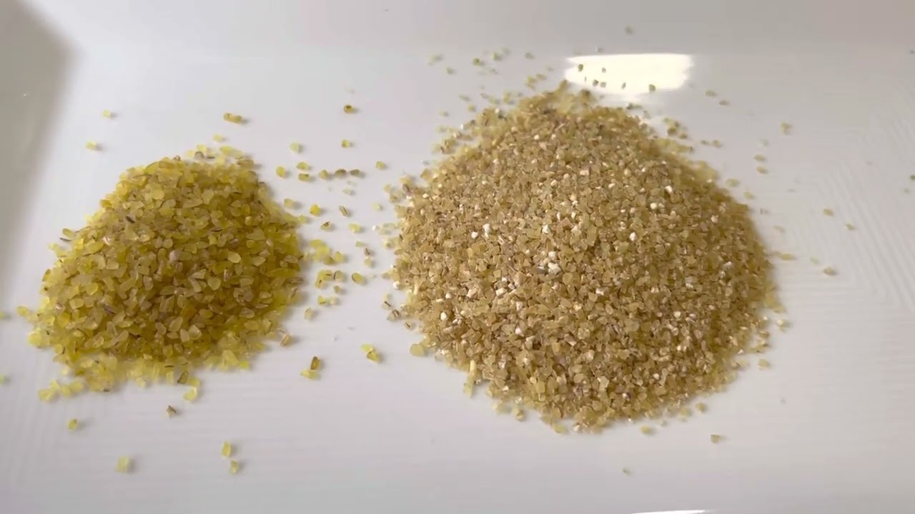 الجريش والبرغل وكيفية التمييز بينهم