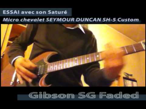 Essai Gibson SG Special Faded - Part 1