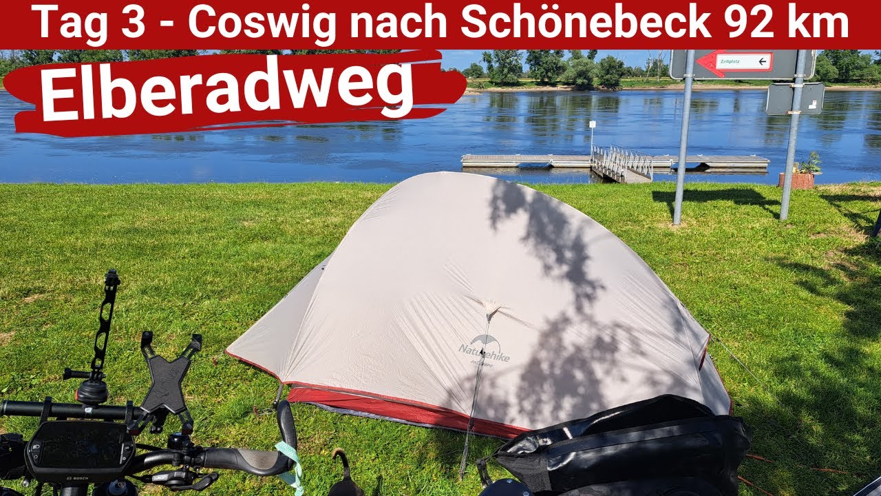 Elberadweg Coswig nach Schönebeck - Radreise Tag 3