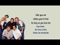 Backstreet Boys - As Long as You Love Me (Lirik dan terjemahan)