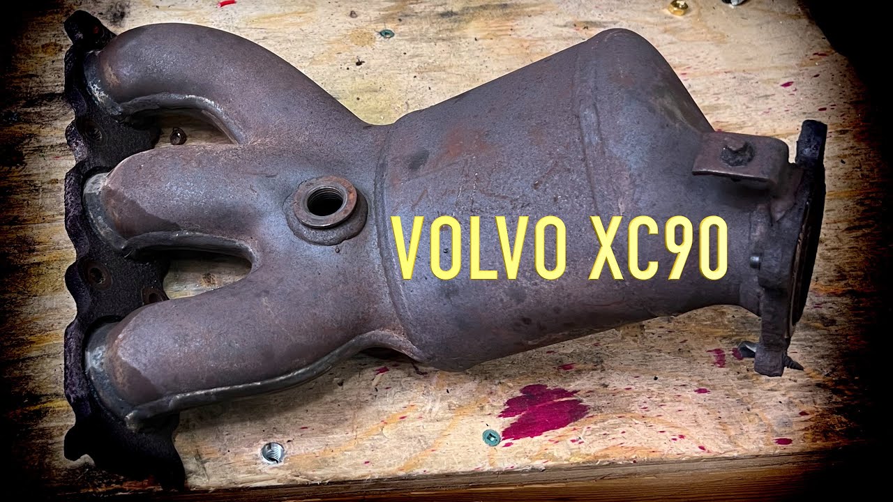 Removing damaged screws/tap from exhaust manifold (2009 Volvo XC90 3.2