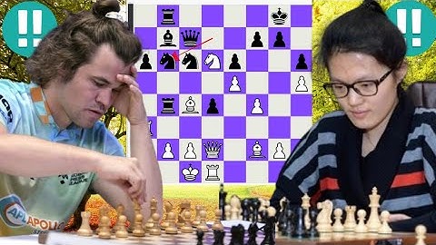 Magnus Carlsen vs Hou Yifan 1