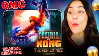 Godzilla x Kong: The New Empire 😱 OMG | WB Movies | Official Trailer | Illumi Girl Reaction