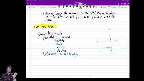 (Unit 4) Transformations 11: Hierarchical Modelling (Continued)