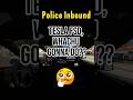 Tesla FSD Reacts To Police Cars! PANIC MODE? 🚔