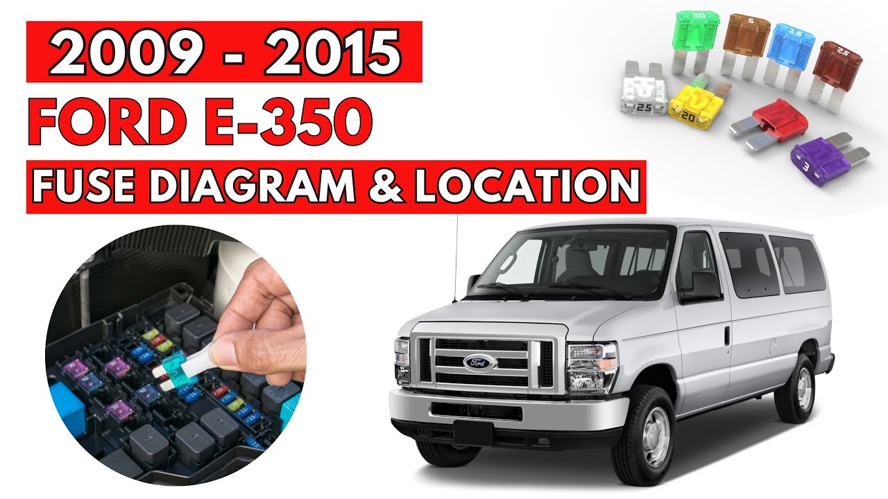ford e350 cigarette lighter fuse Ford E-350 (2009 to 2015) Fuse Box Diagrams & Location Guide