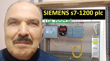 SIEMENS S7-1200 PLC TIA PORTAL | PLC Introduction Tutorial | Lesson 01
