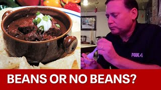 Beans or no beans? Chip Waggoner judges chili cook-off