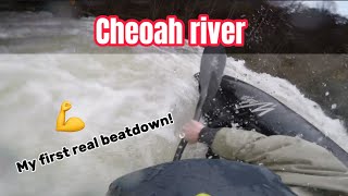 My first real combat rolls ||CHEOAH RIVER KAYAKING||