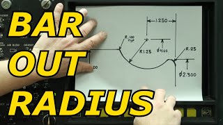 Famous Mazatrol Programming Tutorial Large Concave Radius Profile