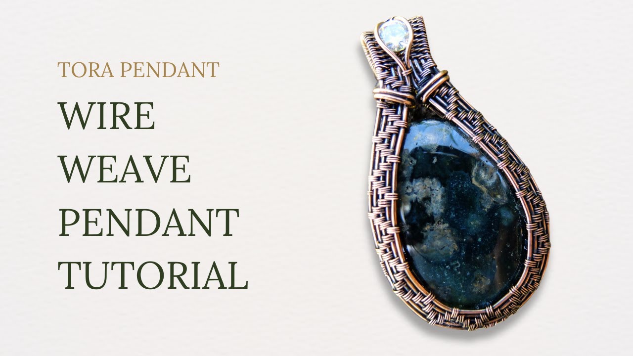 Make This Wire Wrapped Pendant Tutorial for Thin Stones!