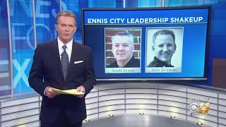 1 Ennis City Leader Resigns, 1 Retires