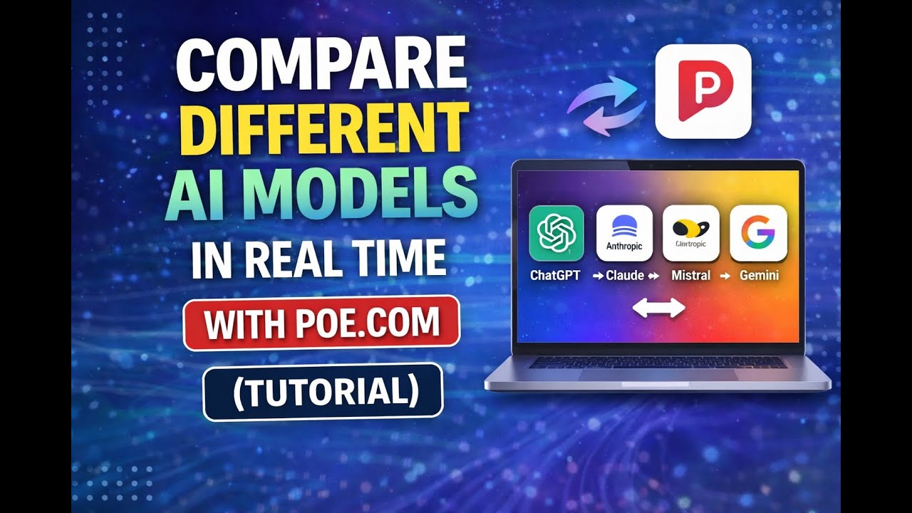 Compare Different AI Models In Real Time With Poe.com (Tutorial)