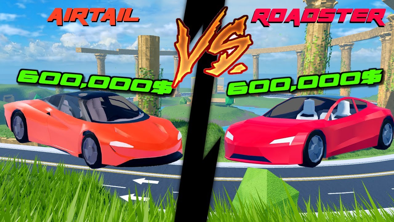 Airtail VS Roadster | Jailbreak Speed test