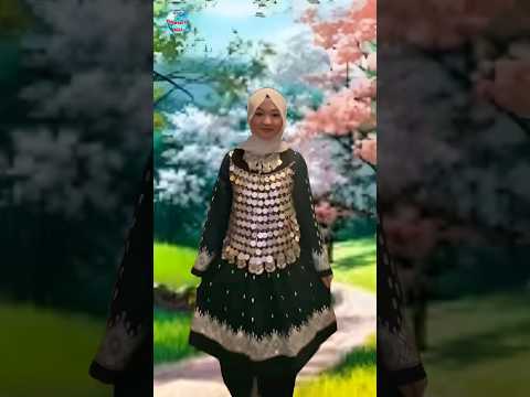 زیباترین لباسهای شال دست دوزی گندافغانی باآهنگ چشمان مست یارم ازفاطمه جوادی وامیرعباس حیدری Dress