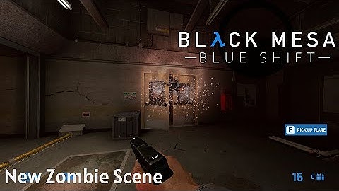 Black Mesa Blue Shift | New Zombie Scene