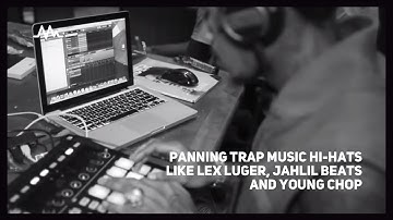 Trap music hi-hats effect like Lex Luger, Jahlil Beats, Young Chop