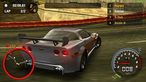 NEED FOR SPEED MOST WANTED 5-1-0 - PPSSPP 1.12.3 + 60fps hack + ReShade