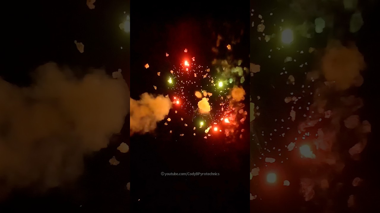 BERAQ CYLINDER SHELL SPIRAL W CRAZY PATTERN #Beraq #Malta #Maltese #Fireworks #Firework #Pyro #Festa