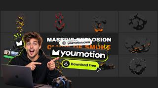 Massive Explosion Clubs Of Smoke - 10 2D Blast FX — AE, PR, DR, FCPX