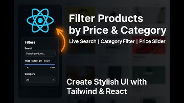 How to Create a Product Search and Filter Component in React with Tailwind CSS