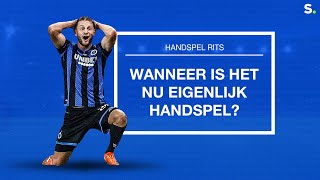 Wanneer is het nu eigenlijk handspel?