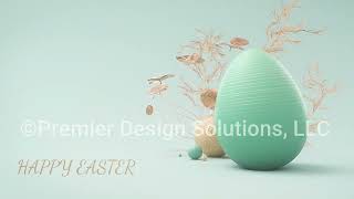 Video Easter Greetings "Soft Pastel Easter" screenshot 4