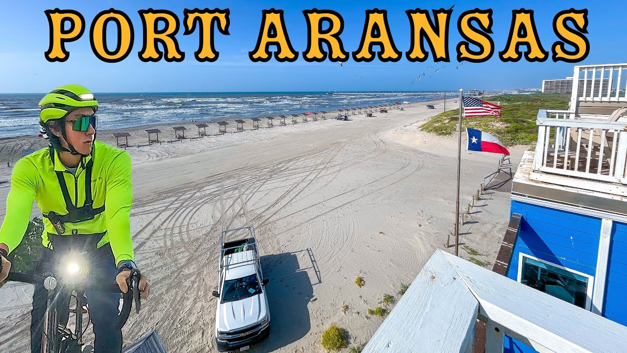 Exploring Port Aransas, Texas on a Bike