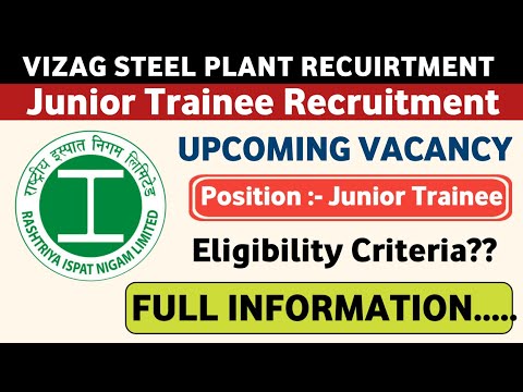 Vizag Steel Plant Upcoming Vacancy 2022 | All Details | Eligibility Criteria | Vizag Steel Jobs 2022