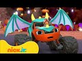 Dragon Blaze Goes on a Great Halloween Race! 🎃 | Blaze and the Monster Machines | Nick Jr. UK