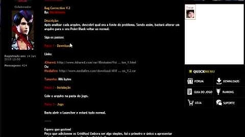 ► [Solução] Bug - Falha ao Conectar ◄ | POINTBLANK BR