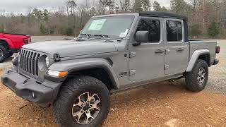 Jeep Gladiator Sport - Upgraded Wheels/Tires (Walk-Around) Soft-Top & Manual