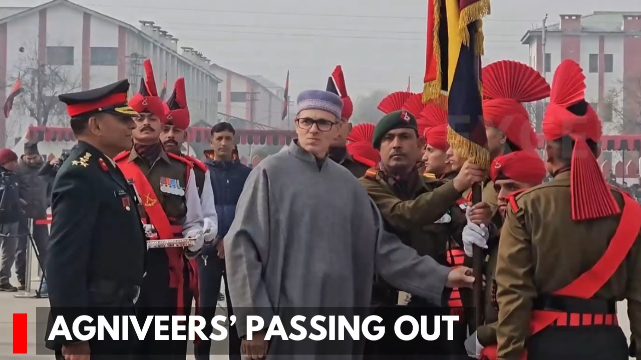 CM Attends Passing Out Parade Of 600 Agniveers at JAK LI Regimental Centre