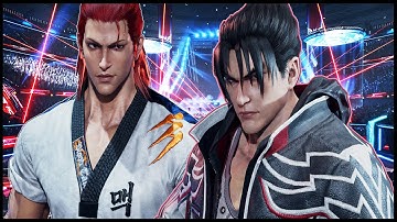 Tekken 8 CNT - Hwoarang/Jin Special Intro/Outro 4ᵏ ᵁᴴᴰ