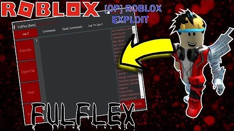 [OP] ROBLOX EXPLOIT FULFLEX!! OMG WORKS!!! (ILLUMINATI,KEEMSTAR,FIRE AND MORE!)