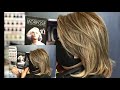 Relooking RADIA 💫 بالياج الاشقر بيج 💫 MORFOSE 6.1👉6S 🌟from brunette to BLONDE🌟BALAYAGE BLOND