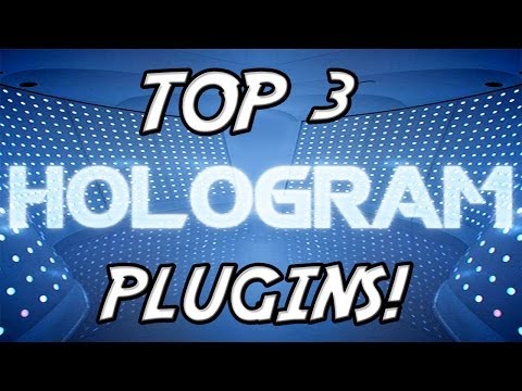 Minecraft Saturday │ Top 3 "Hologram" Plugins! | #4