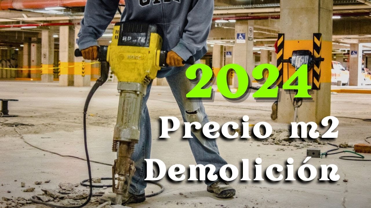 Precio demolición de Piso en Concreto 2024 - YouTube