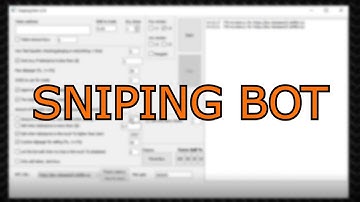 Sniping Bot Preview (MemeCoins/Fairlaunches) (100x GAINS)
