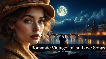 Romantic Italian Songs ☀️ Vintage Love Melodies & 1950s Italian Love Songs & Moonlight Memories