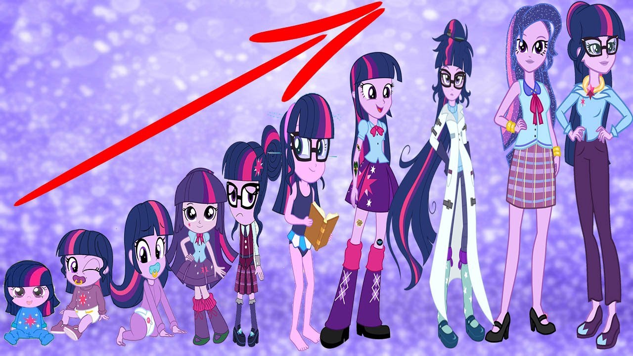 Equestria Girls Growing Up Compilation Youtube