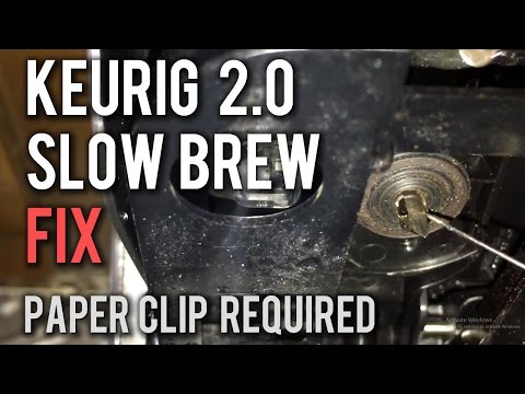 How to Fix Repair Unclog Keurig -- SUPER EASY! | Doovi