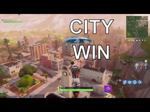 FORTNITE NEW CITY TAKEOVER AND WIN! FORTNITE WIN #80